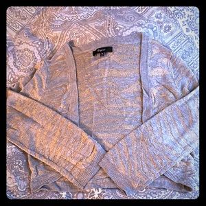 Express crop cardigan